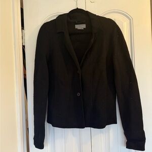 Anthro Sweater, fitted like a blazer shape